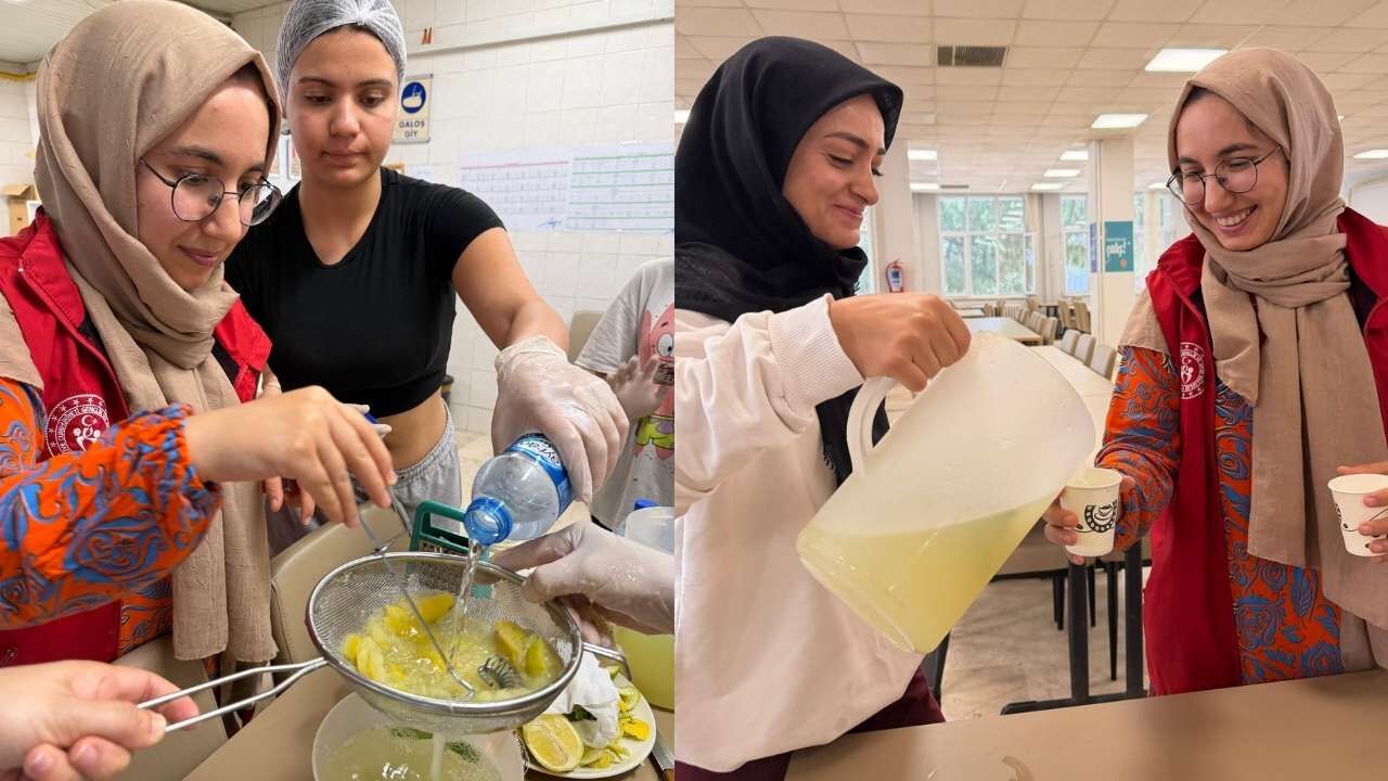 Osmaniye'de Final Stresine 'Limonata' Molası (2)