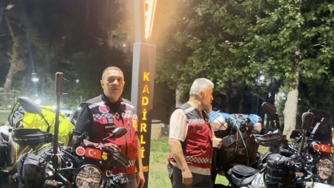 Osmaniye'de Moğolistan'a 15 Bin Kilometrelik Motosiklet Yolculuğu Başladı