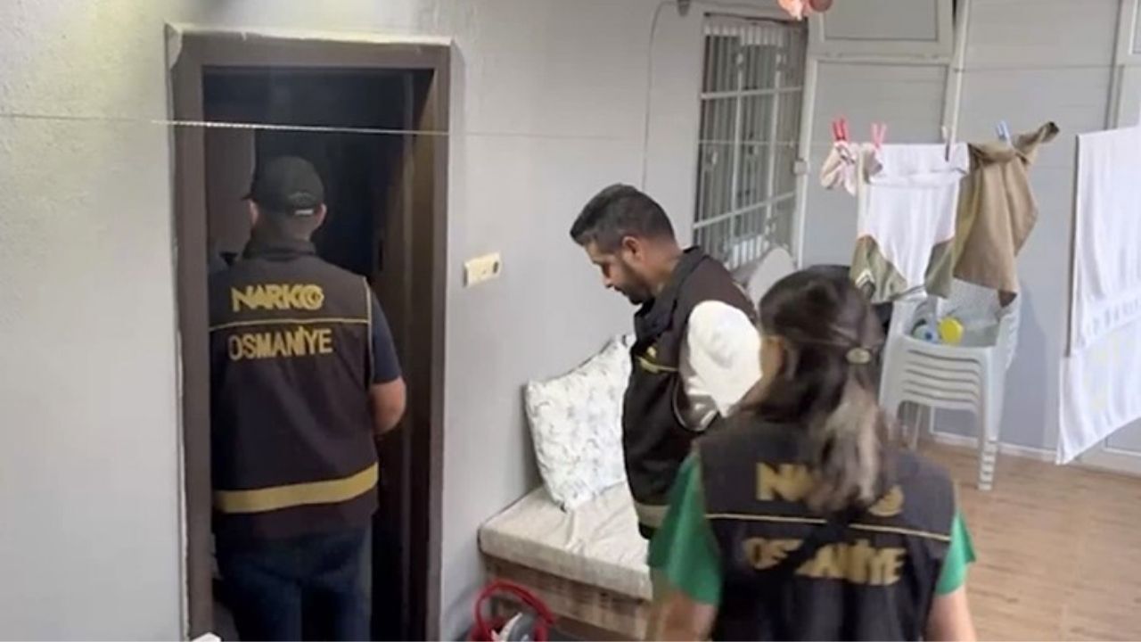 Osmaniye'de Narkotik Operasyon 7 Tutuklanma!