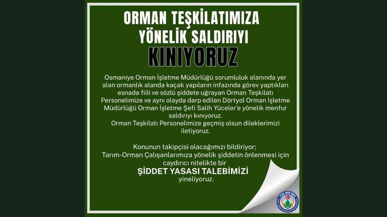 Osmaniye'deki Olaylı Yıkıma Sert Tepki (1)