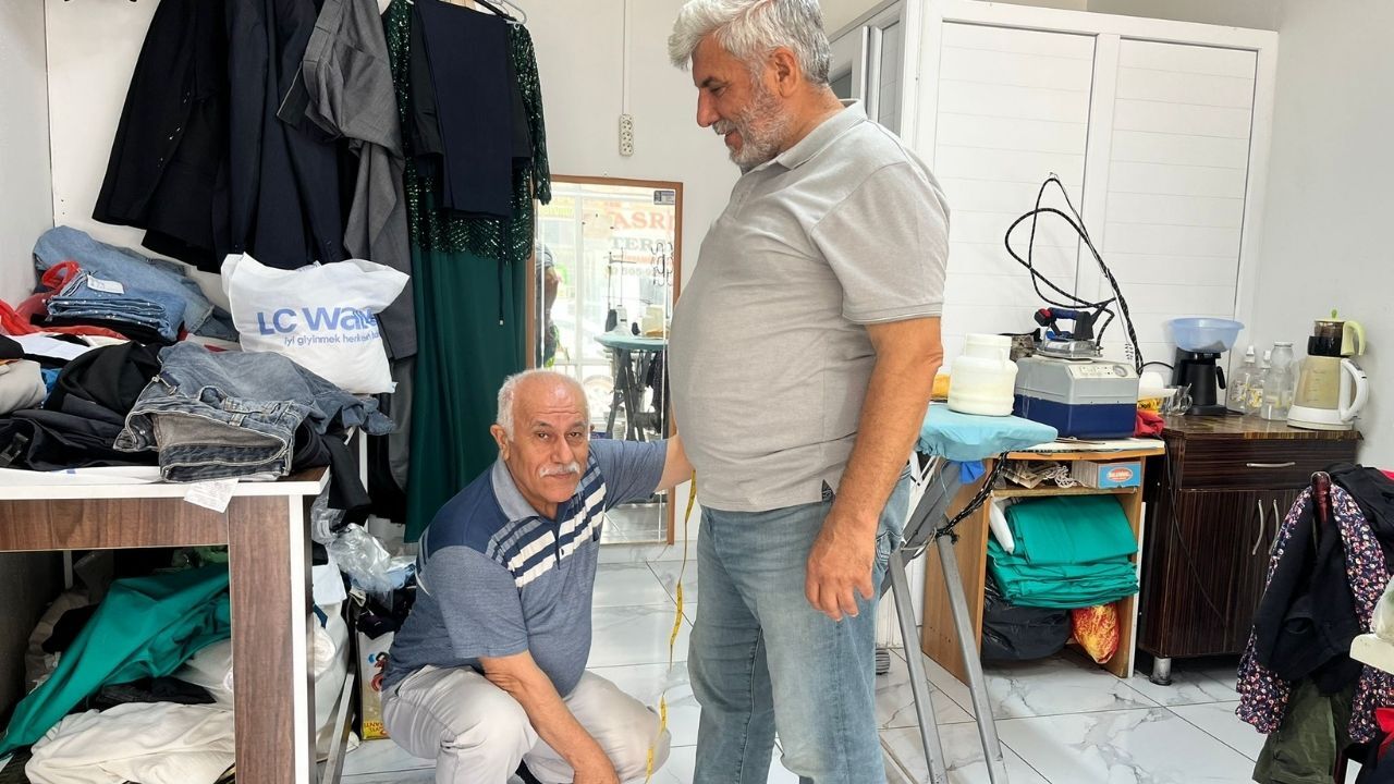 Osmaniye'nin Asrın Terzisi Yıllara Meydan Okuyor (2)