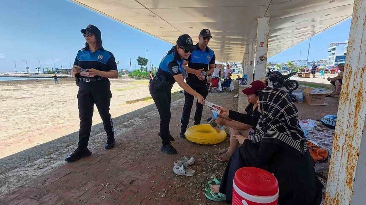 Polis Boğulma Ve Dolandırıcılık Uyarısı Yaptı (2)