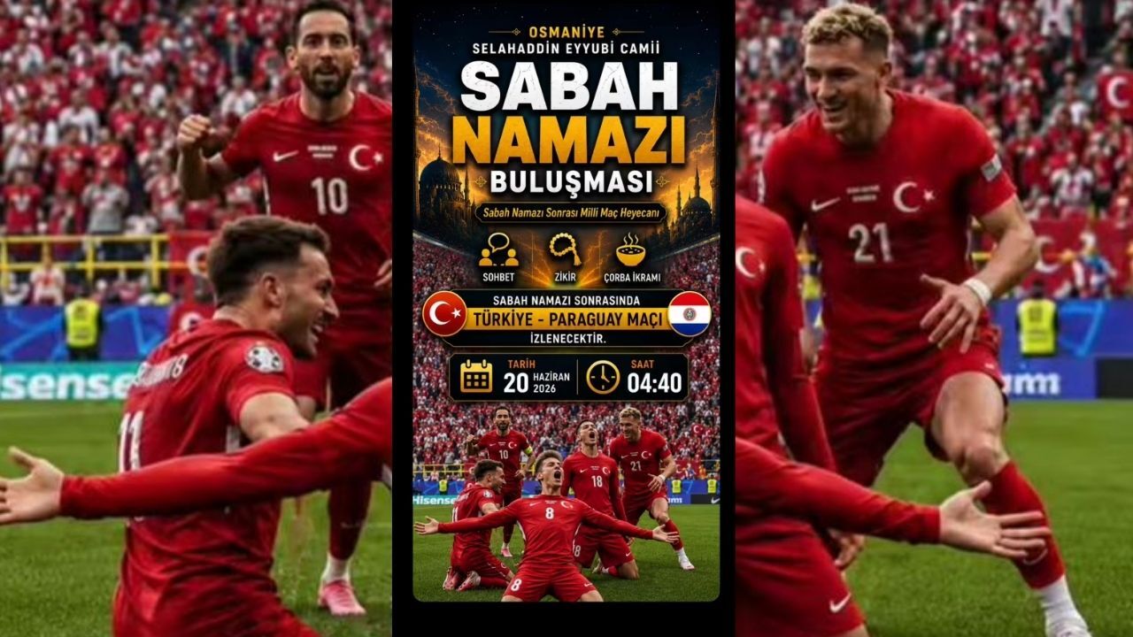 Sabah Namazı Sonrası Türkiye Paraguay Maçı İzlenecek!-2