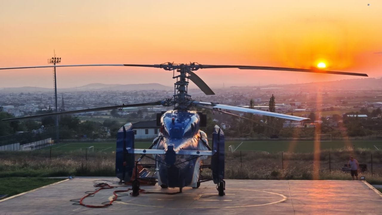 Yeşil Vatanı Korumak Için K 32 Yangın Helikopteri Osmaniye’de