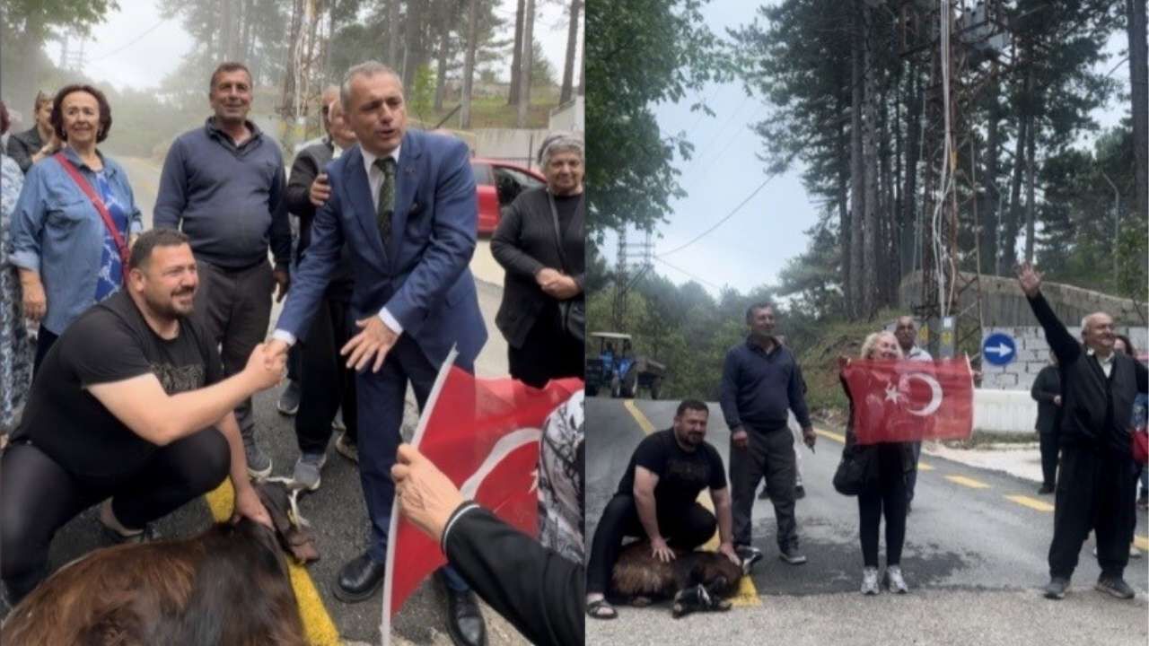 Zorkun Yol Açılışına Damga Vuran Olay'a Başkan Çenet İzin Vermedi (4)