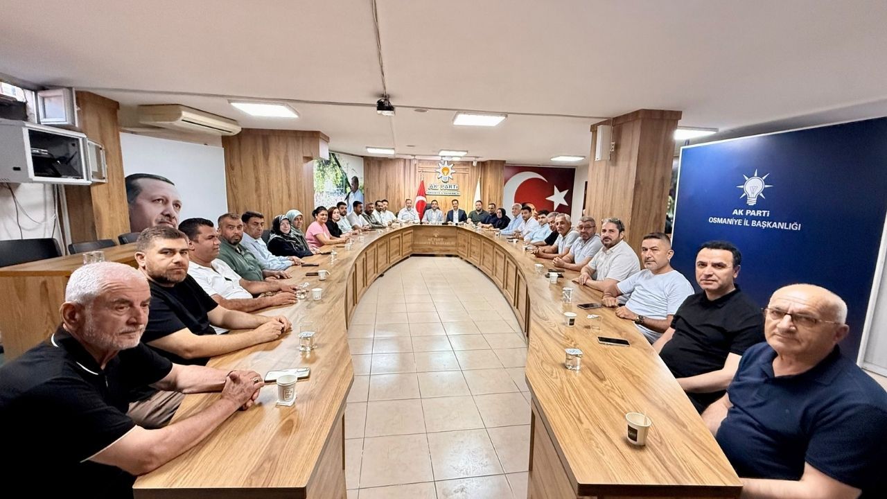Ak Parti Osmaniye’de Türkiye Yüzyılı Gündemi (1)