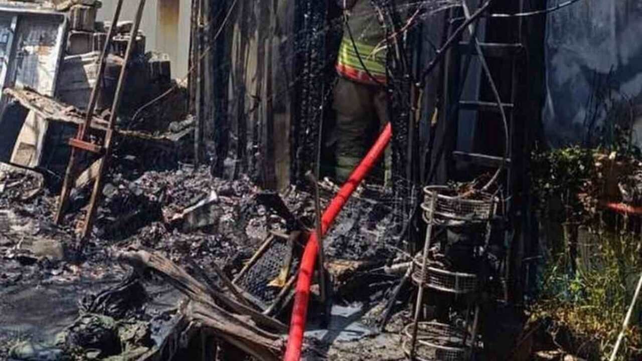 Antakya'da Konteyner Yangını Nasıl Başladı (2)