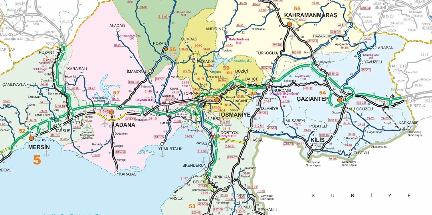 Bu Yollar Kapatıldı! Osmaniye, Hatay ve Gaziantep'te Yeni Trafik Düzeni