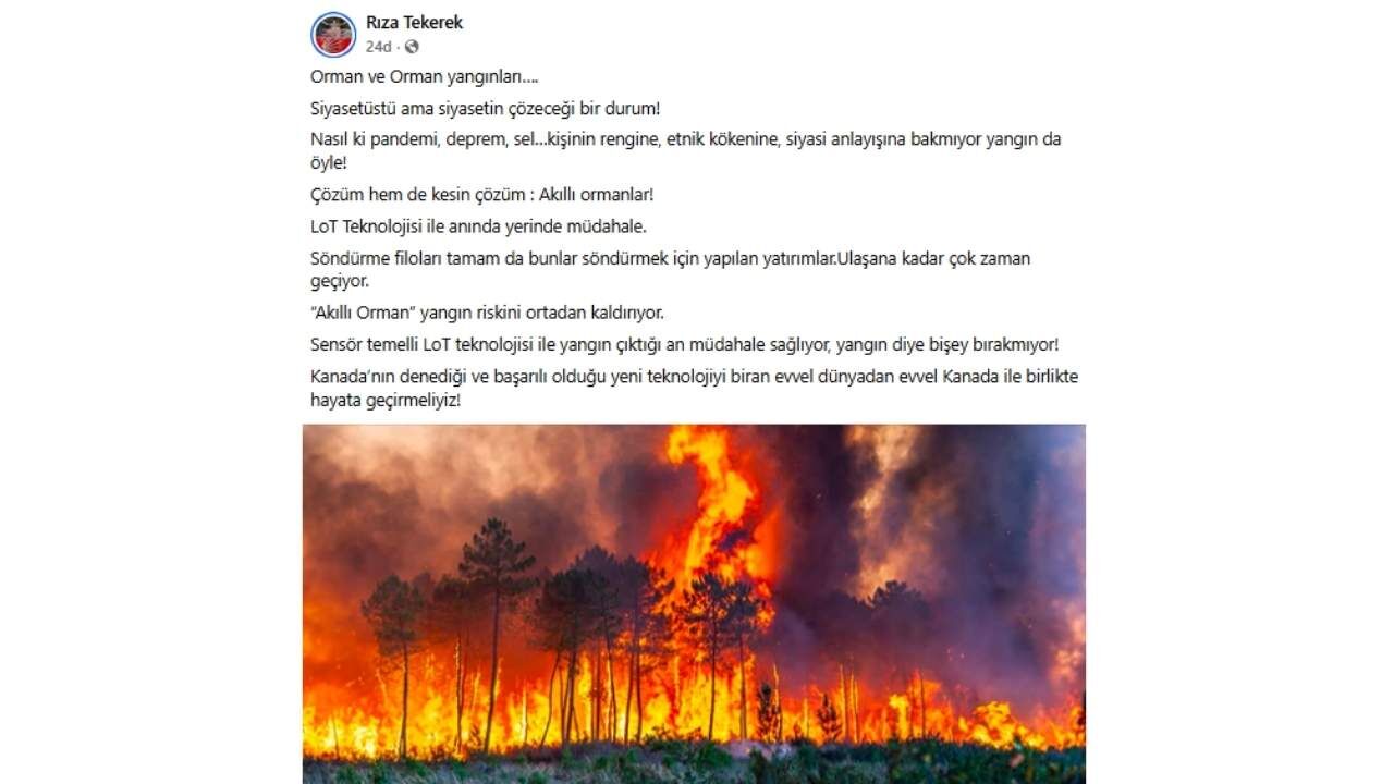 Chp Osmaniye İl Başkanı Tekerek'ten Yangınlara Karşı Çözüm Planı (1)