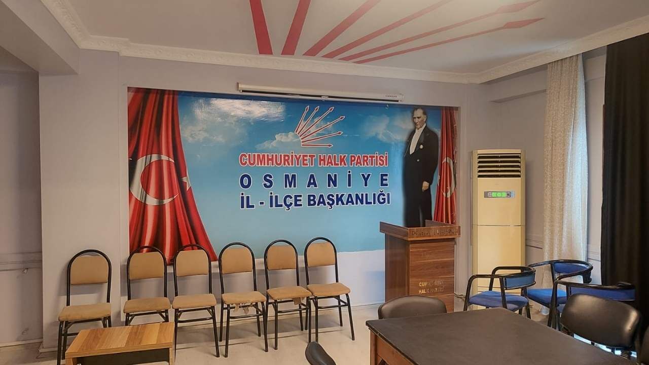 Chp Osmaniye İl Teşkilatı Hizmet Binası Yenilendi (3)