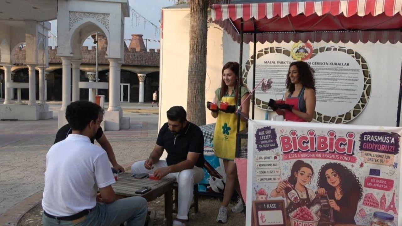 Erasmus Hayali İçin Masal Park’ta Bici Bici Satıyorlar (1)