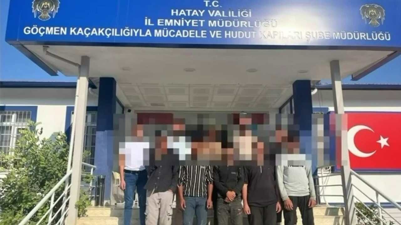 Hatay'da Göçmen Kaçakçılığı Operasyonu Gerçekleşti (2)