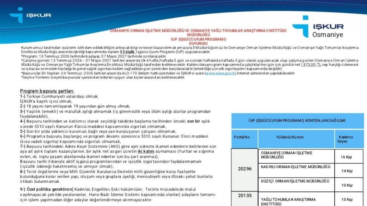 Işkur Ogm Iş Ilanları (1)