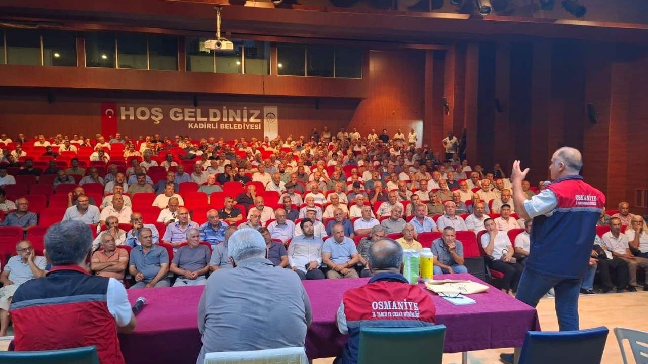 Kadirli Çiftçisine Sertifika ve B-Reçete Eğitimi