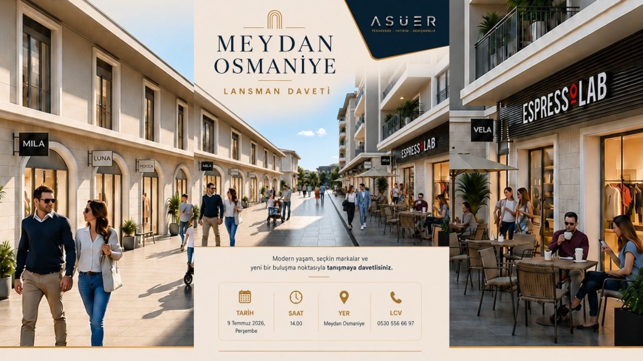 Meydan Osmaniye Lansmanı Bugün Şehrin Yeni Buluşma Noktası Açılıyor (1)