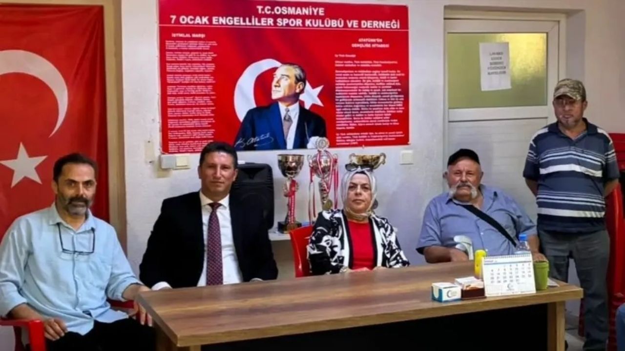 Musa Gönül 7 Ocak Engelliler Spor Kulübünü Ziyaret Etti