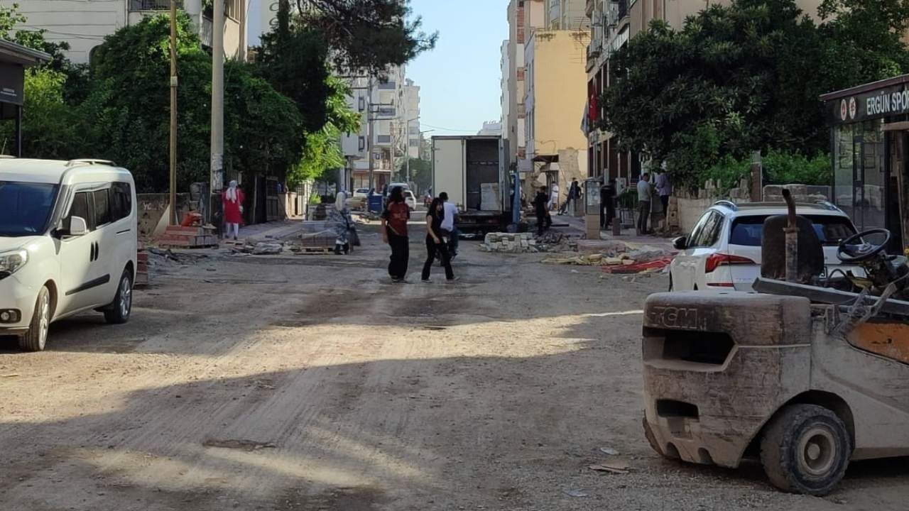 Osmaniye Akyar Caddesi Baştan Aşağı Yenileniyor (3)