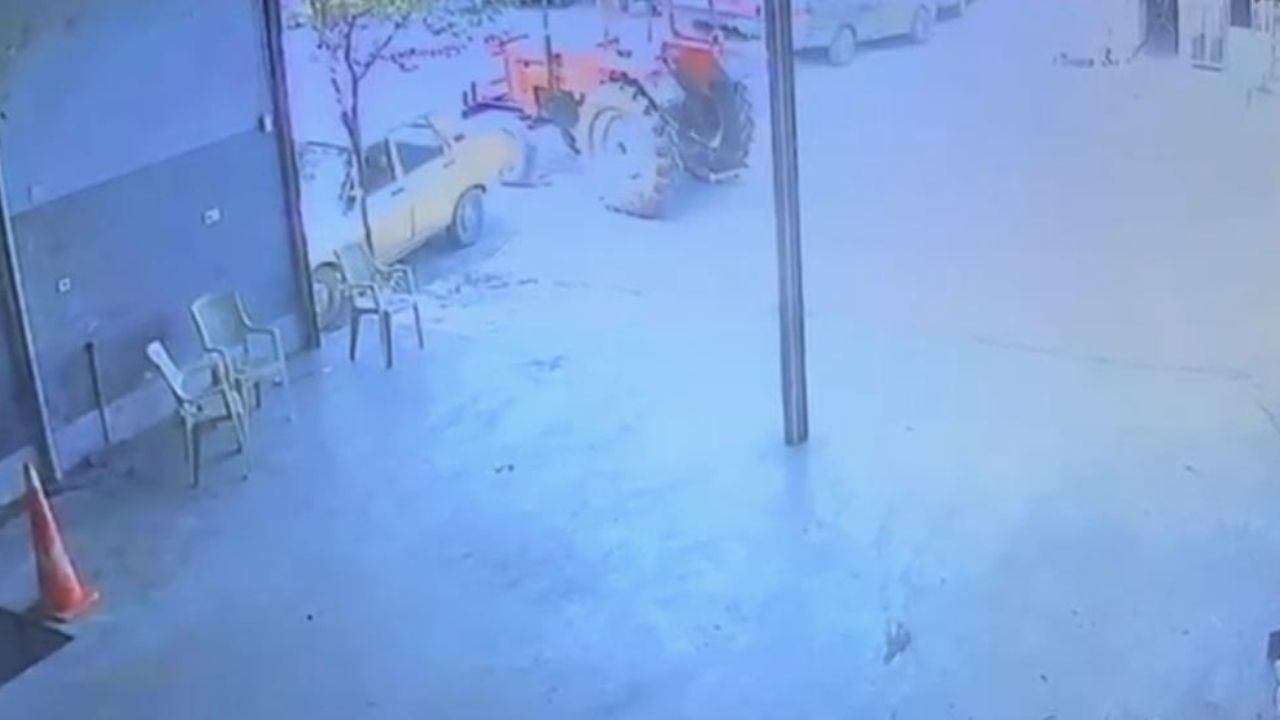 Osmaniye Düziçi'nde Facianın Eşiğinden Dönüldü. Sürücüsüz Traktör! (2)