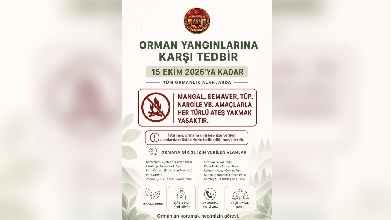 Osmaniye Orman Yangınlarına Karşı Tedbir-1