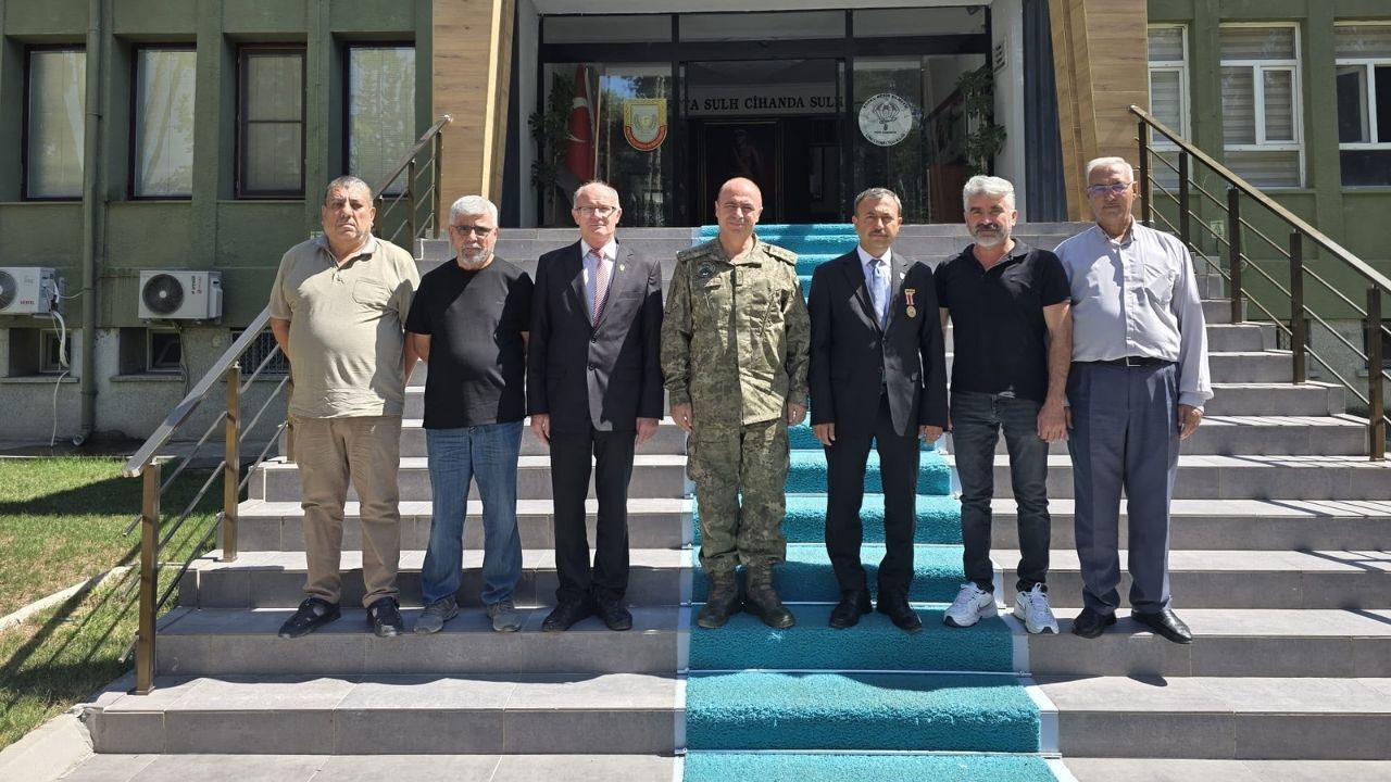 Osmaniye Şehit Ve Gazi Derneğinden Garnizon Komutan Vekiline Hayırlı Olsun Ziyareti (1)