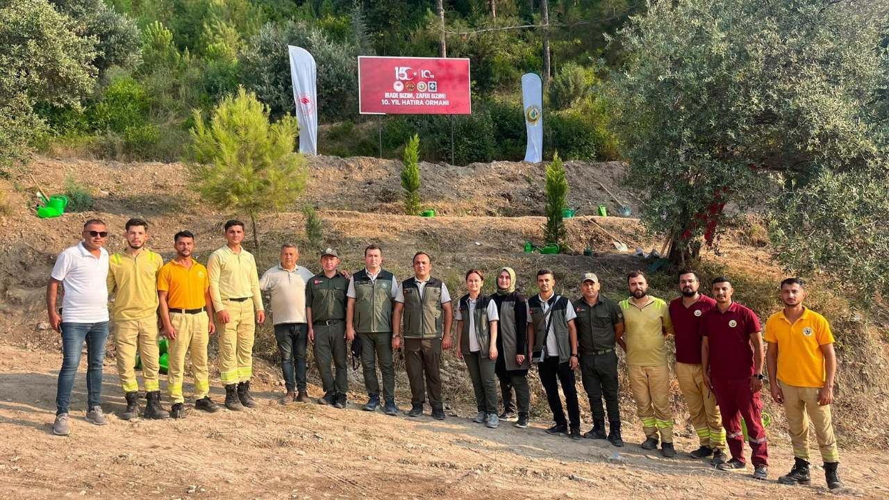 Osmaniye'de 15 Temmuz 10. Yıl Hatıra Ormanı Kuruldu (5)