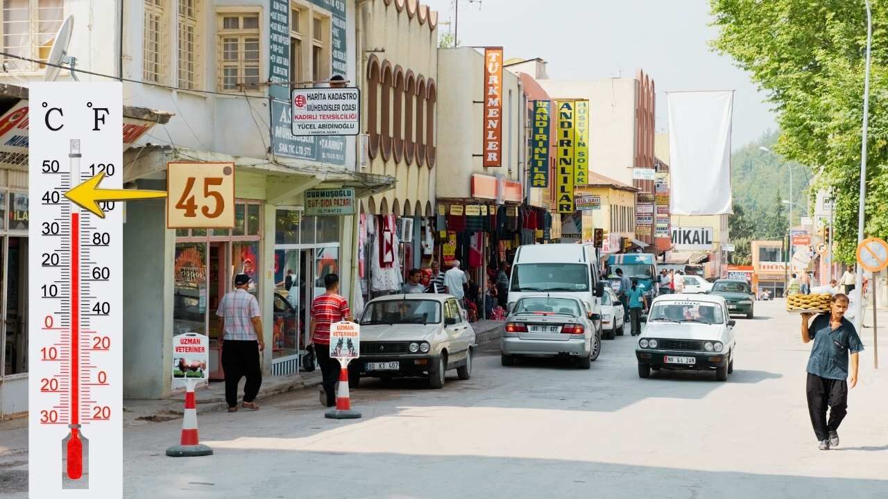 Osmaniye'de Aşırı Sıcaklık (5)