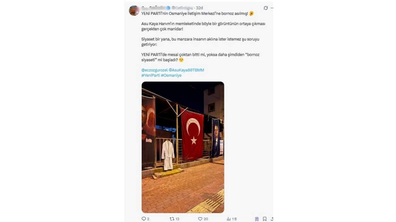 Osmaniye'de 'Bornozlu' Protesto! (2)
