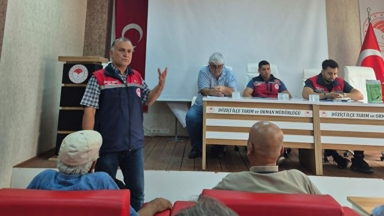 Osmaniye'de Çiftçilere Bitki Koruma Ve B Reçete Eğitimi! (1)