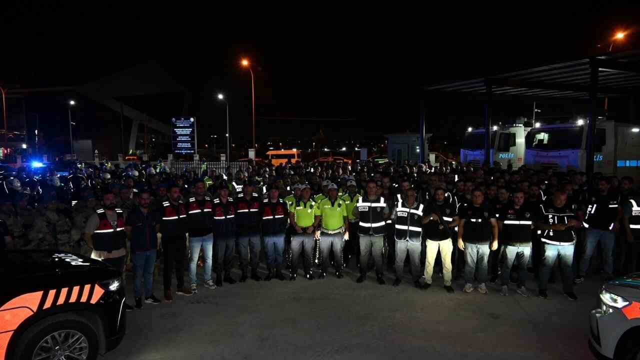 Osmaniye'de Huzur 80 Asayiş Uygulaması Başlatıldı (2)