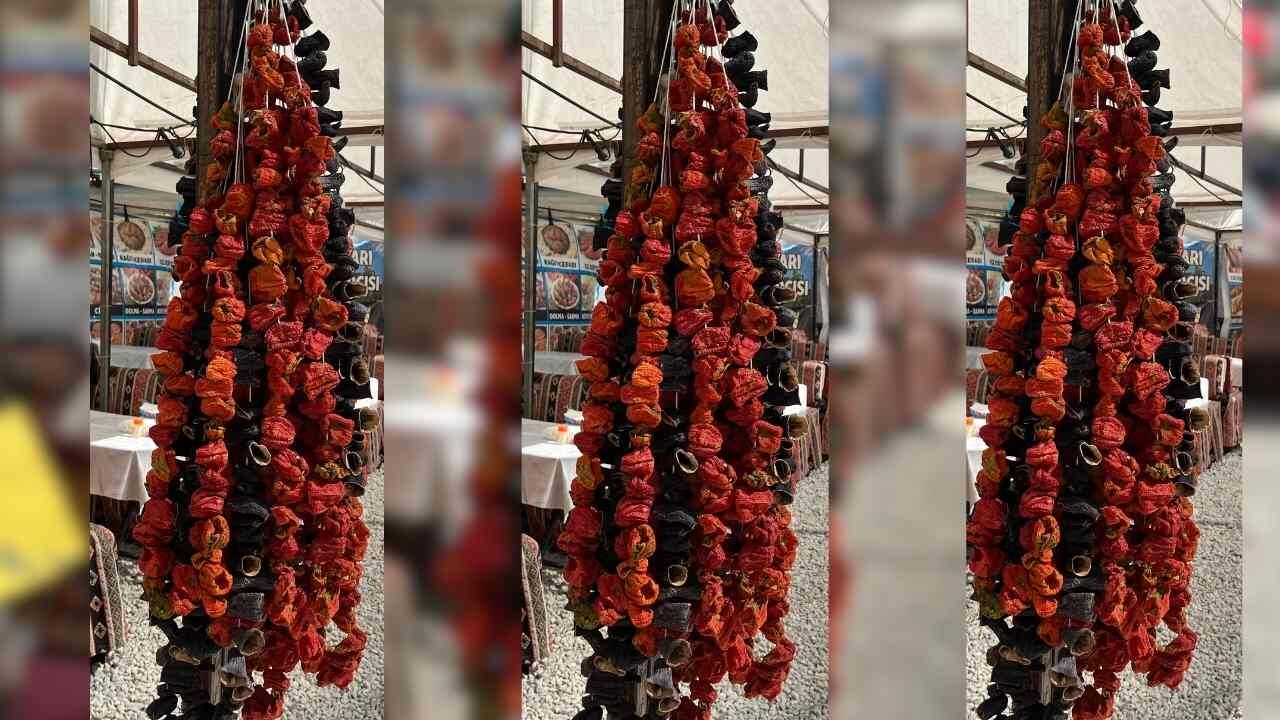 Osmaniye'de İpe Dizili Lezzetler Geri Döndü (1)