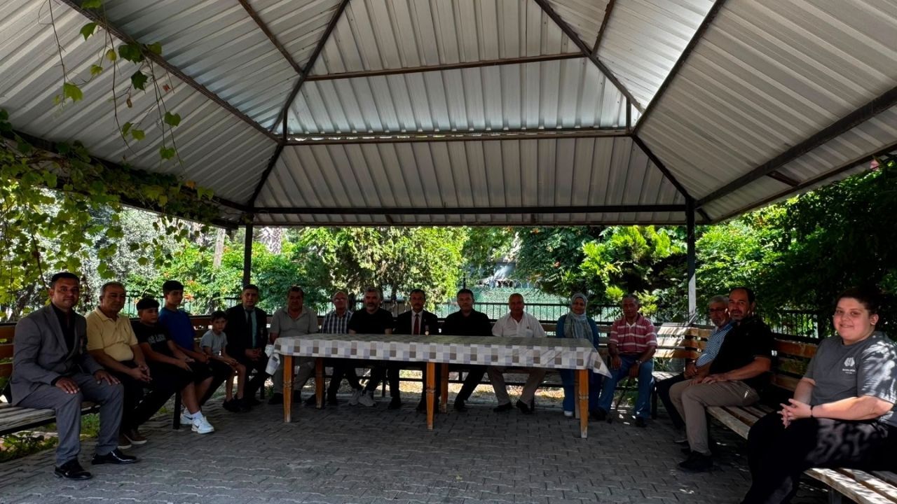 Osmaniye'den Mersin'e Atanan Müdür Tolga Nacar’dan Duygusal Veda Ziyareti (1)