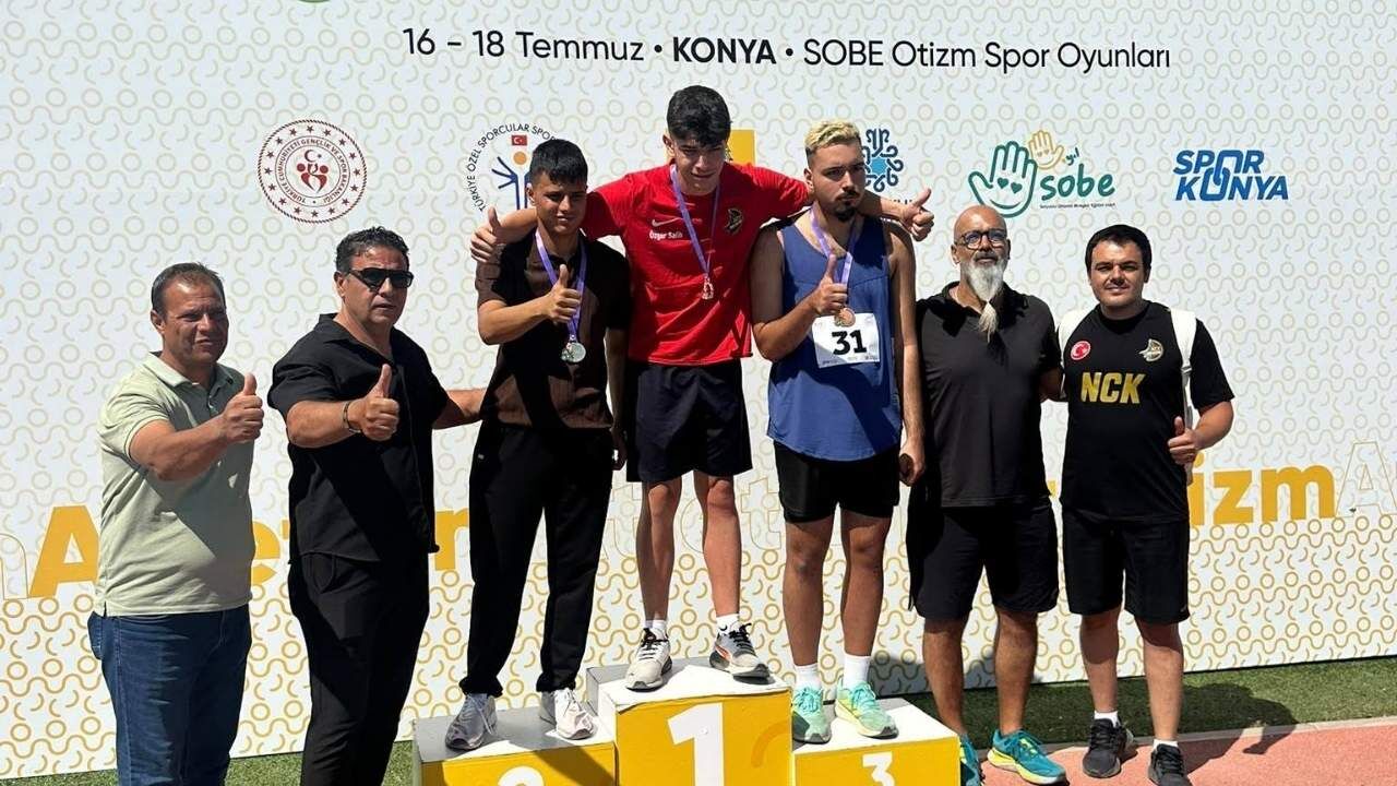 Osmaniyeli Özel Sporculardan Konya’da 4 Altın, 1 Gümüş, 1 Bronz! (1)