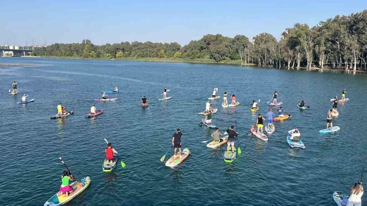 Seyhan Nehri'nde Yeşilay Kano Etkinliği Düzenledi (2)