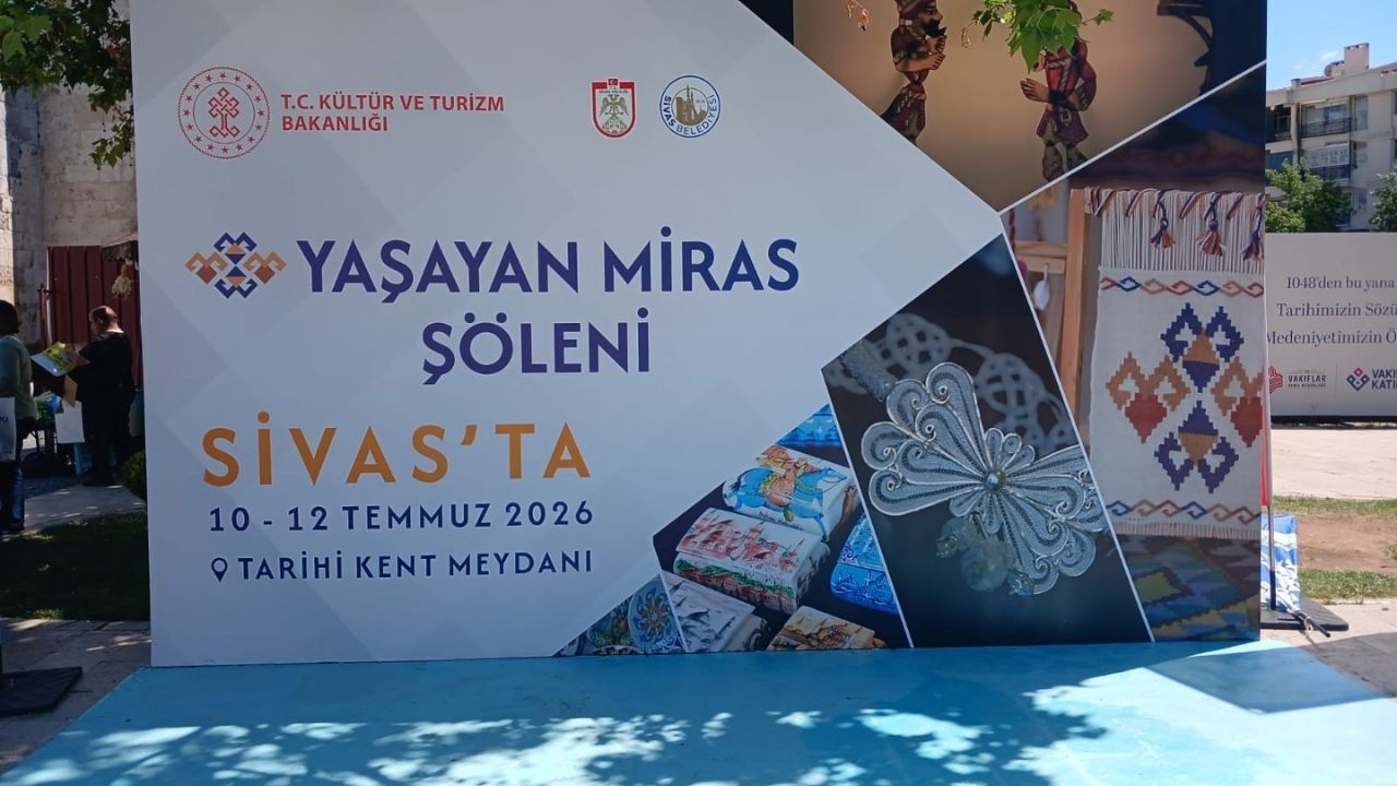 Sivas'ta Kültür Şöleni! Anadolu'nun Dokumacıları Tarihi Kent Meydanı'nda Buluştu (3)