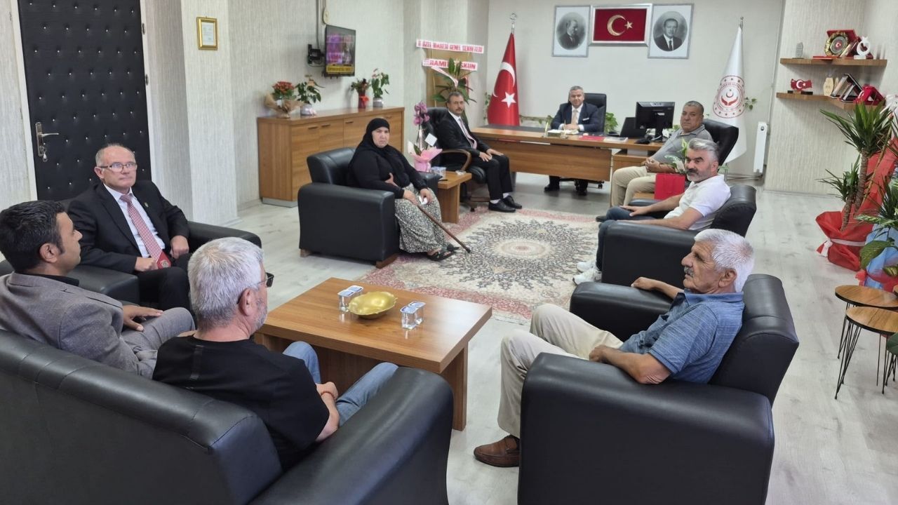 Türkiye Harp Malulü Gaziler Derneği Osmaniye Şubesi’nden Naci Yılmaz’a Ziyaret (1)