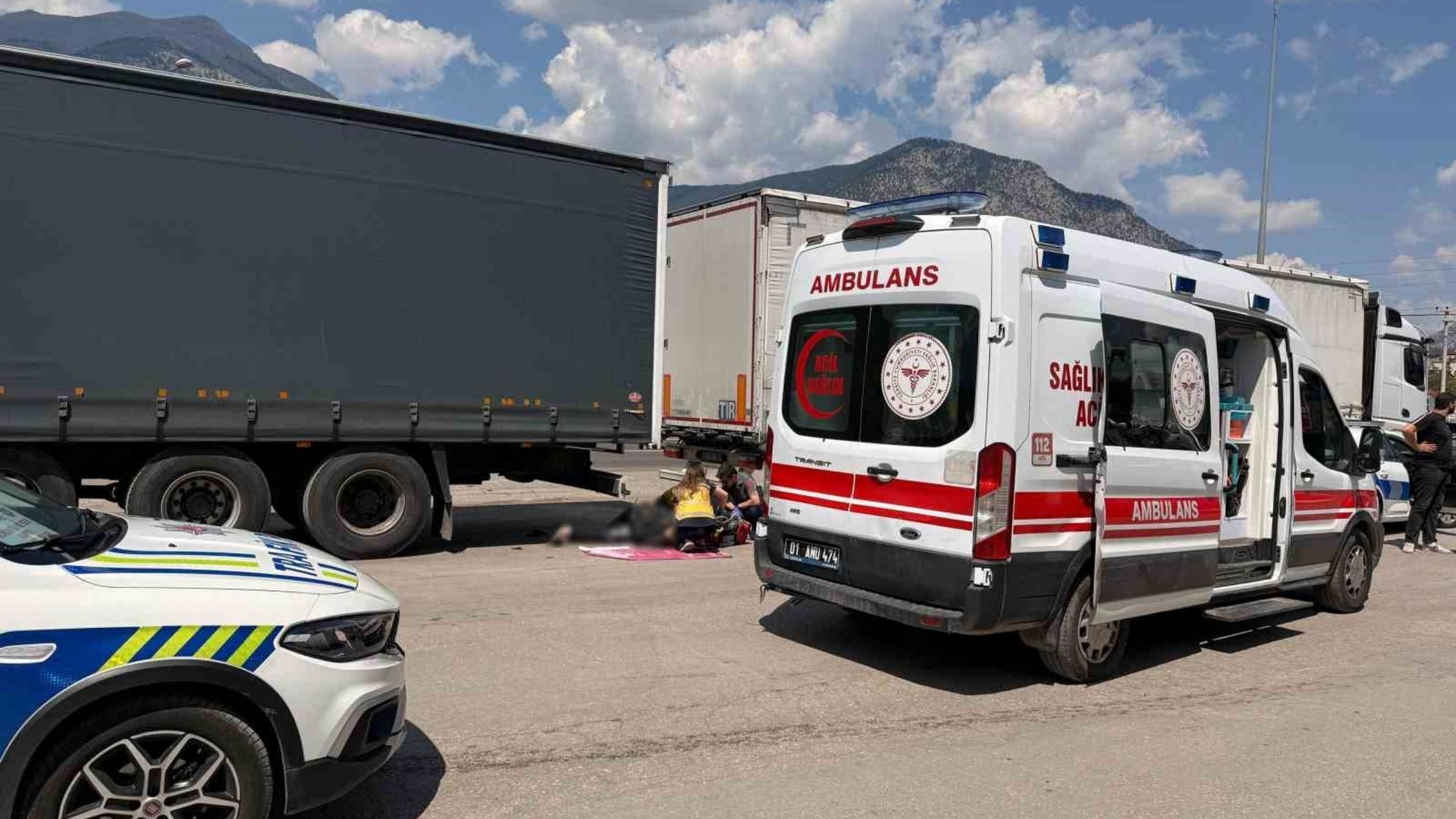Adana Pozantı Oto Sanayi Sitesinde Kaza Meydana Geldi (2)