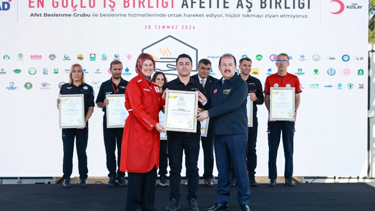 Afet Beslenme Grubu Lansmanı’nda Osmaniye'ye A Sınıfı Akreditasyon! (3)