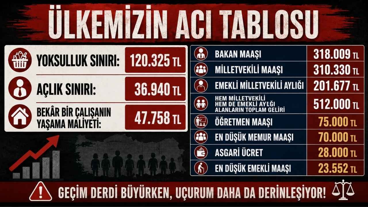 Asgari Ücret Geçim Uçururumu (2)