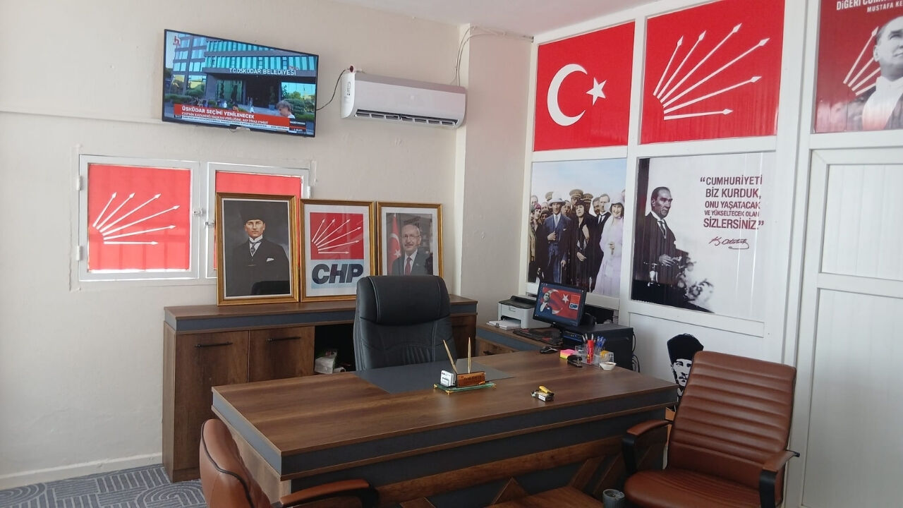 Chp Bahçe İlçe Başkanlığı Binası Yenilendi (1)