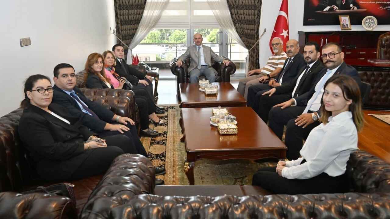 Chp Osmaniye Heyetinden Vali Mehmet Fatih Serdengeçti'ye Ziyaret (2)