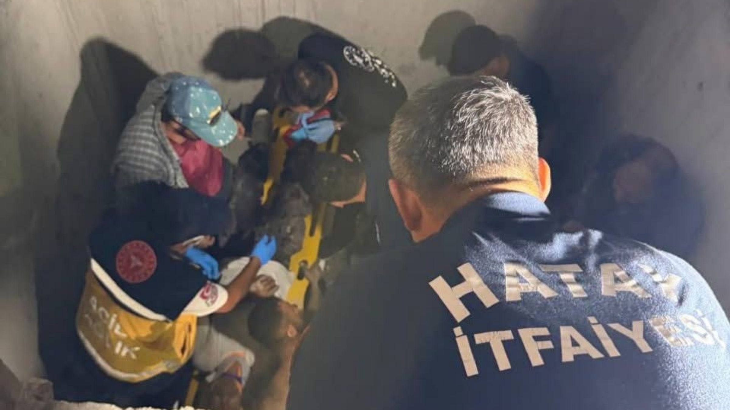 Defne Turunçlu Mahallesindeki İnşaatta Kaza Meydana Geldi (2)