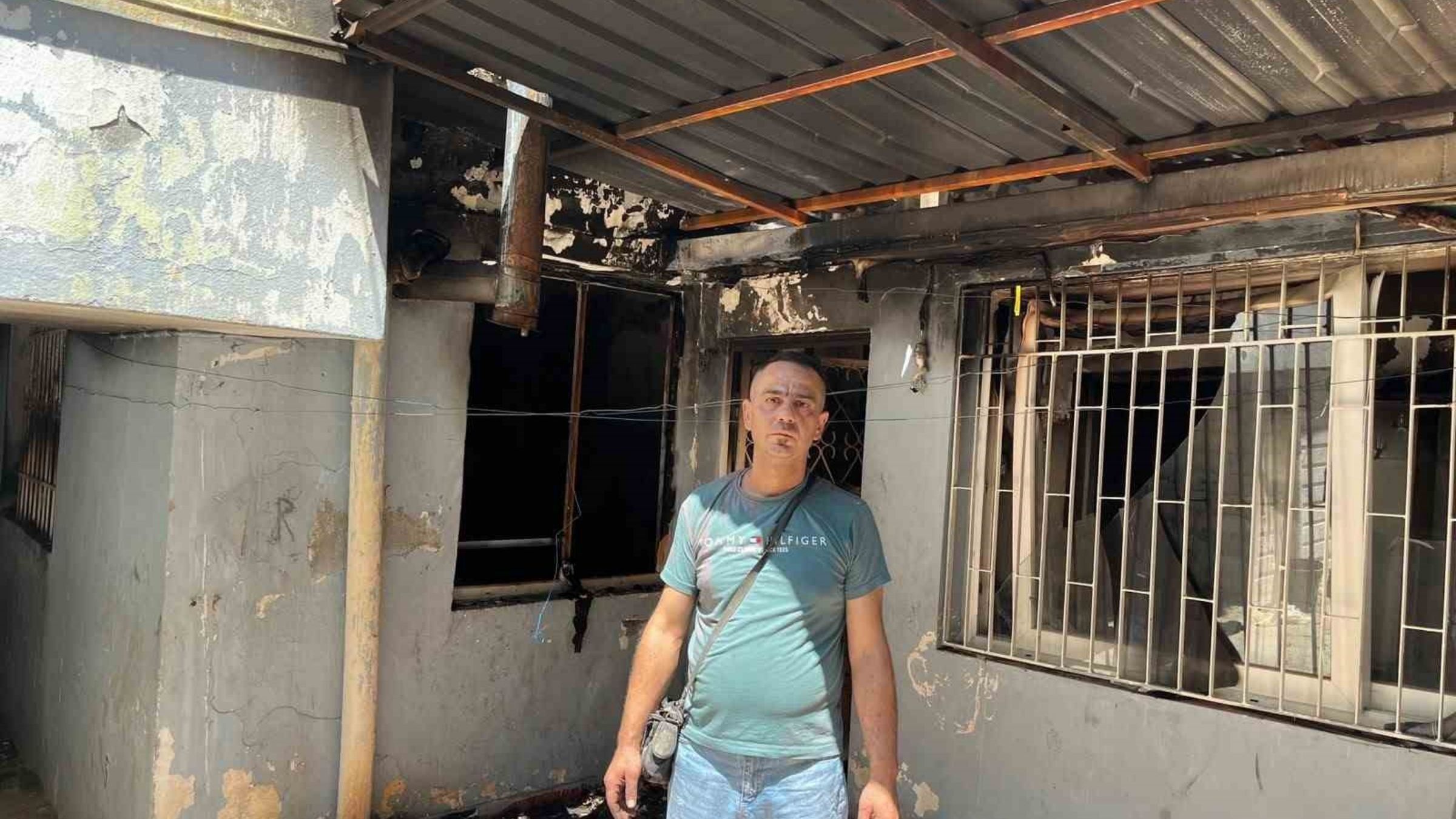 Hatay Antakya Hacı Ömer Alpagot Mahallesinde Yangın Çıktı (1)