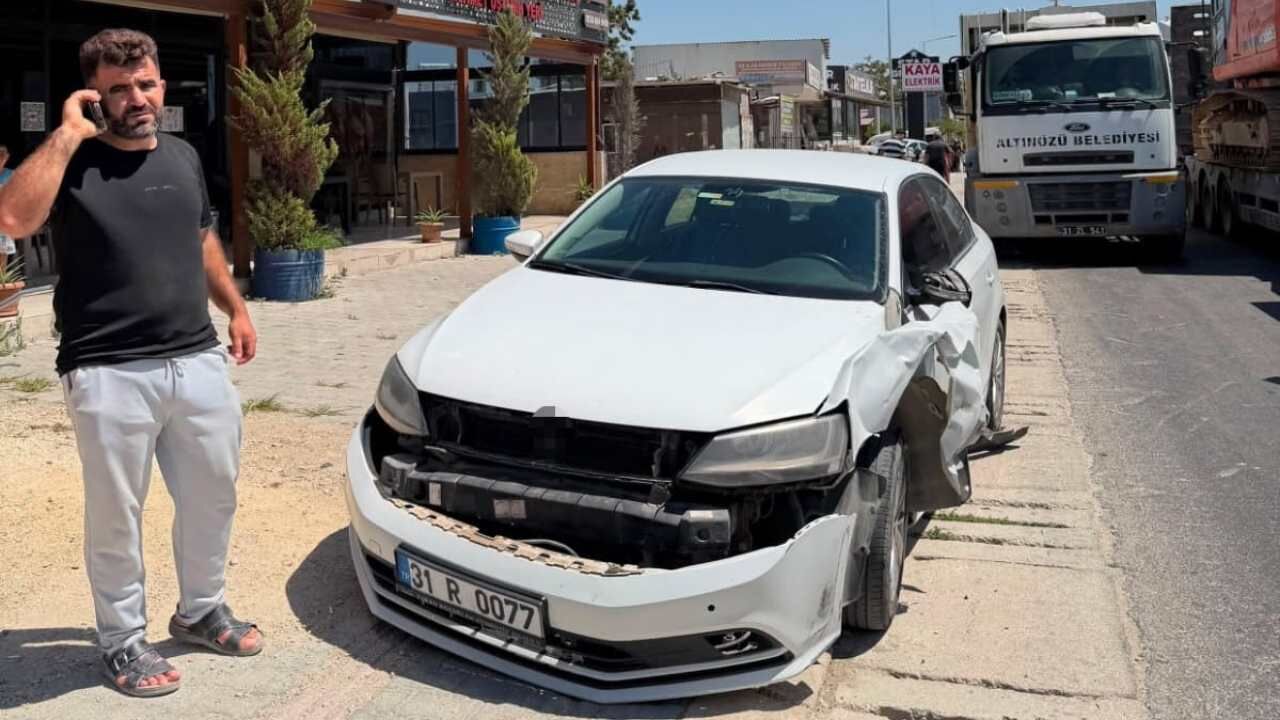 Hatay Antakya'da Motosiklet Kazası Meydana Geldi (2)