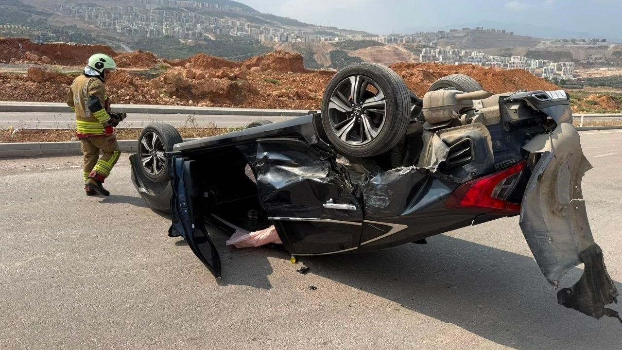 Hatay İskenderun'da Kaza Meydana Geldi (1)