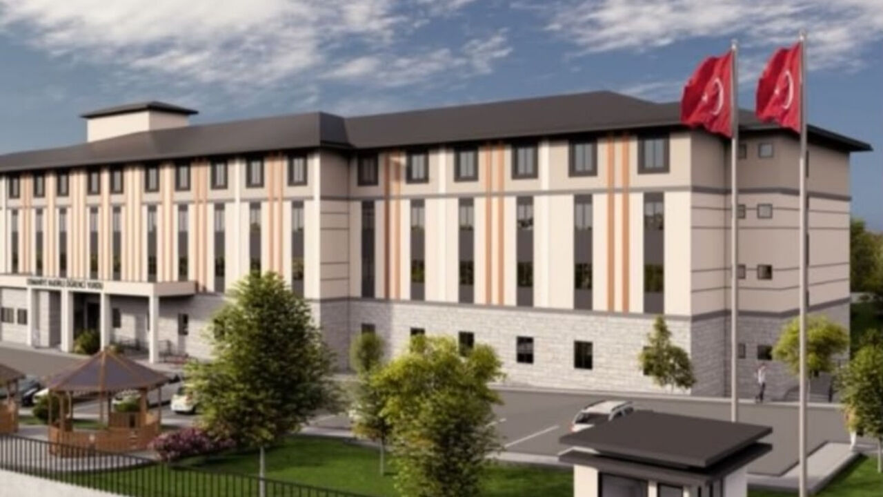 Kadirli'de 500 Kişilik Yeni Kyk Yurdu Yükseliyor! (1)