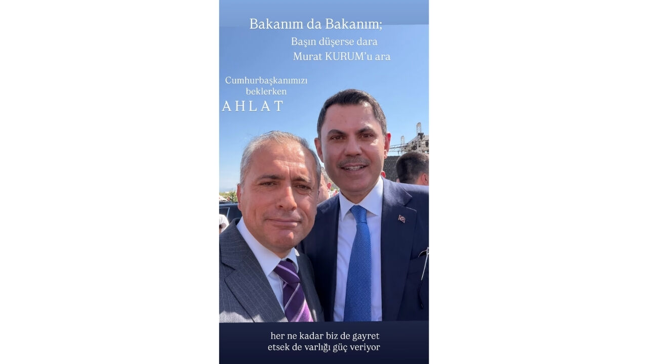 Osmaniye Belediye Başkanı Çenet'in Murat Kurum Sevgisi Bitmiyor (1)