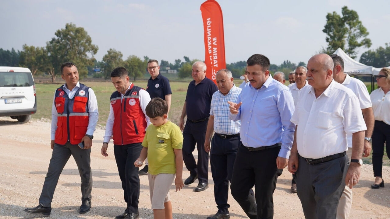 Osmaniye Düziçi’nde Örnek Ayçiçeği Projesi Meyvesini Verdi! (3)