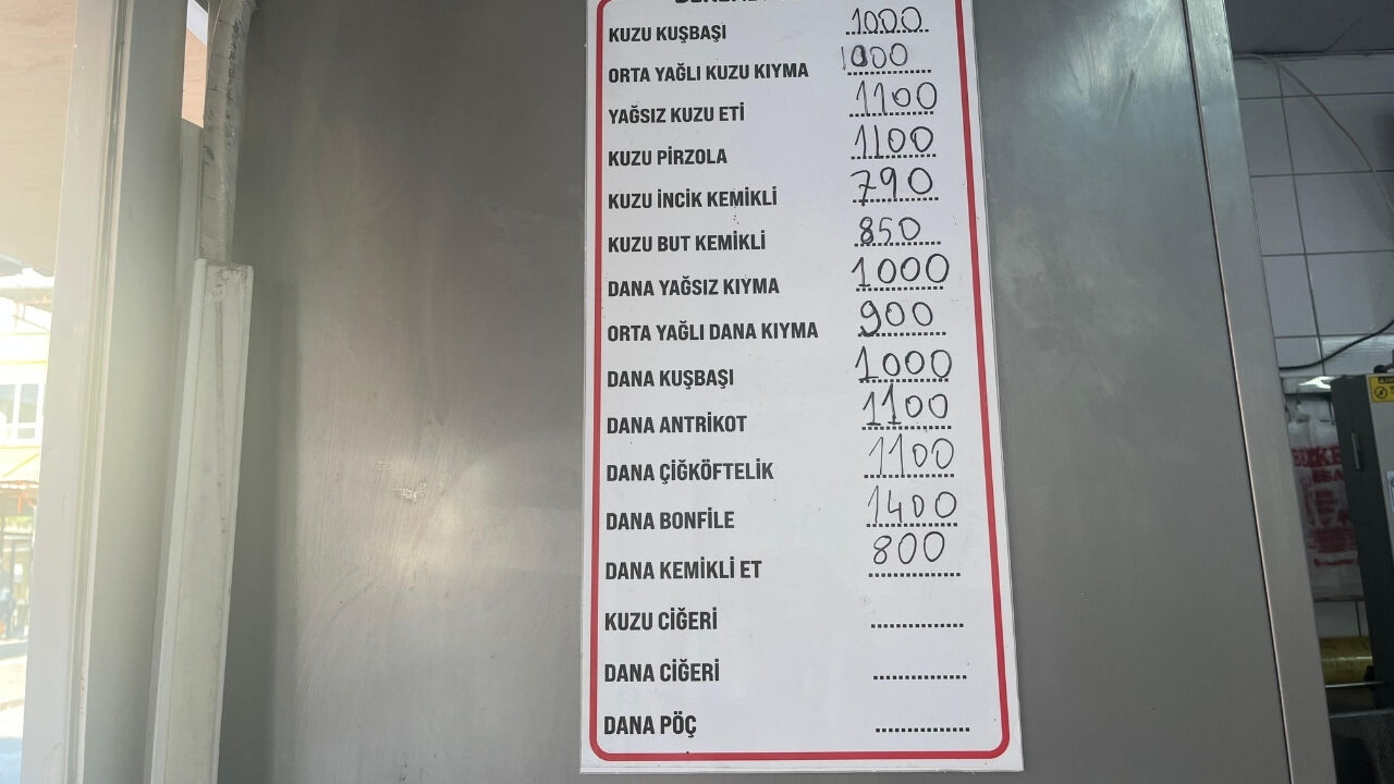 Osmaniye Güncel Et Fiyatları Listesi (1)