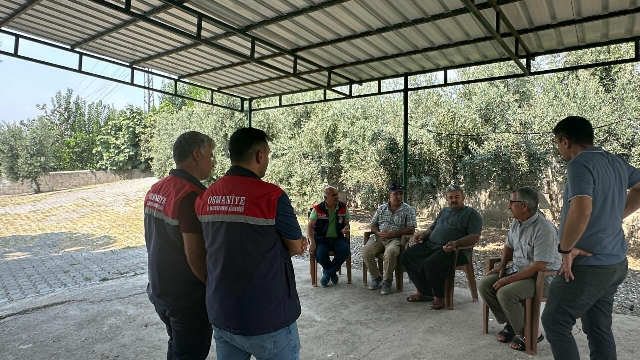 Osmaniye'de Üreticilere Yeni Tarım Modeli Anlatıldı