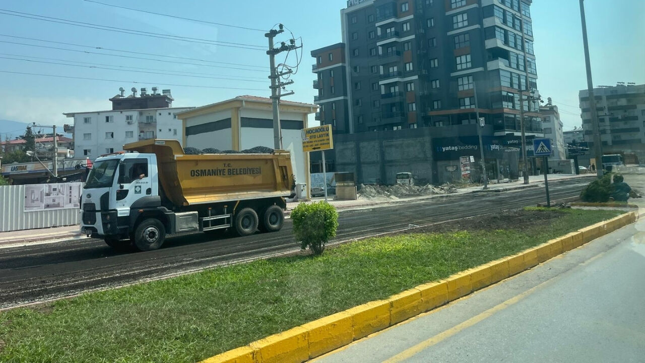 Osmaniye'nin En İşlek Bulvarı Yenileniyor! (3)
